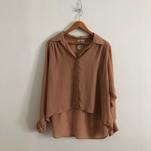 Dusty Rose/Nude Blouse